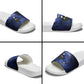 Harriet Powers Slide Sandals African American History - Galaxy Celestial Starry Night - Folk Art Quilter