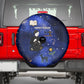Harriet Powers Spare Tire Cover African American History - Galaxy Celestial Starry Night - Folk Art Quilter