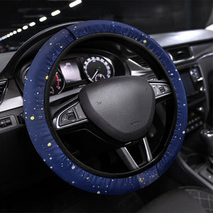 Harriet Powers Steering Wheel Cover African American History - Galaxy Celestial Starry Night - Folk Art Quilter
