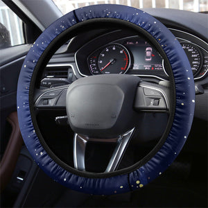 Harriet Powers Steering Wheel Cover African American History - Galaxy Celestial Starry Night - Folk Art Quilter
