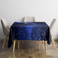 Harriet Powers Tablecloth African American History - Galaxy Celestial Starry Night - Folk Art Quilter