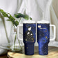 Harriet Powers Tumbler With Handle African American History - Galaxy Celestial Starry Night - Folk Art Quilter