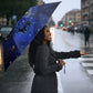 Harriet Powers Umbrella African American History - Galaxy Celestial Starry Night - Folk Art Quilter