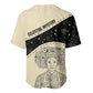 Harriet Powers Celestial Mystery Baseball Jersey Vintage Line Art - African American Folk Quilt Pattern