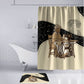 Harriet Powers Celestial Mystery Bathroom Set Vintage Line Art - African American Folk Quilt Pattern