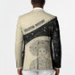 Harriet Powers Celestial Mystery Blazer Vintage Line Art - African American Folk Quilt Pattern