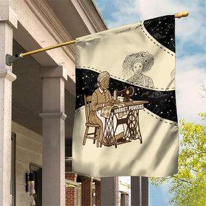 Harriet Powers Celestial Mystery Garden Flag Vintage Line Art - African American Folk Quilt Pattern