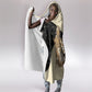 Harriet Powers Celestial Mystery Hooded Blanket Vintage Line Art - African American Folk Quilt Pattern