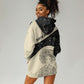 Harriet Powers Celestial Mystery Hoodie Dress Vintage Line Art - African American Folk Quilt Pattern