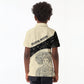 Harriet Powers Celestial Mystery Kid Polo Shirt Vintage Line Art - African American Folk Quilt Pattern