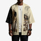 Harriet Powers Celestial Mystery Kimono Vintage Line Art - African American Folk Quilt Pattern