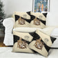 Harriet Powers Celestial Mystery Pillow Cover Vintage Line Art - African American Folk Quilt Pattern