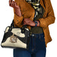 Harriet Powers Celestial Mystery Shoulder Handbag Vintage Line Art - African American Folk Quilt Pattern