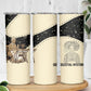Harriet Powers Celestial Mystery Skinny Tumbler Vintage Line Art - African American Folk Quilt Pattern