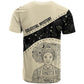 Harriet Powers Celestial Mystery T shirt Vintage Line Art - African American Folk Quilt Pattern