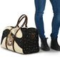 Harriet Powers Celestial Mystery Travel Bag Vintage Line Art - African American Folk Quilt Pattern