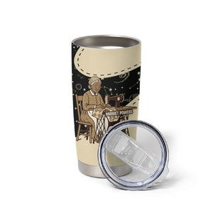 Harriet Powers Celestial Mystery Tumbler Cup Vintage Line Art - African American Folk Quilt Pattern