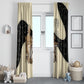 Harriet Powers Celestial Mystery Window Curtain Vintage Line Art - African American Folk Quilt Pattern