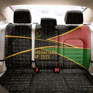 Daughters Of Isis Back Car Seat Cover Ancient Egyptian Queen Hieroglyphic Art