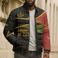 Daughters Of Isis Bomber Puffer Jacket Ancient Egyptian Queen Hieroglyphic Art