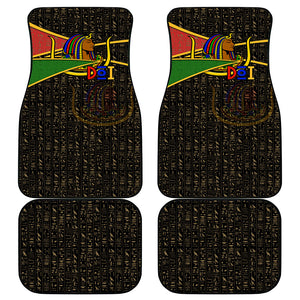 Daughters Of Isis Car Mats Ancient Egyptian Queen Hieroglyphic Art