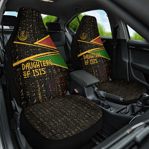 Daughters Of Isis Car Seat Cover Ancient Egyptian Queen Hieroglyphic Art