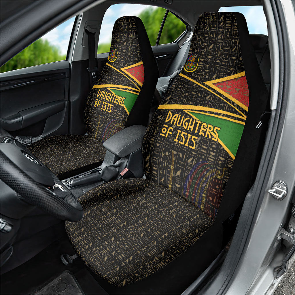 Daughters Of Isis Car Seat Cover Ancient Egyptian Queen Hieroglyphic Art