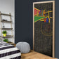 Daughters Of Isis Door Cover Ancient Egyptian Queen Hieroglyphic Art