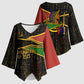 Daughters Of Isis Kimono Sleeve Blouse Ancient Egyptian Queen Hieroglyphic Art