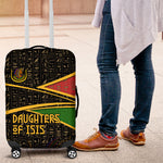 Daughters Of Isis Luggage Cover Ancient Egyptian Queen Hieroglyphic Art