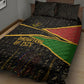 Daughters Of Isis Quilt Bed Set Ancient Egyptian Queen Hieroglyphic Art