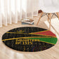 Daughters Of Isis Round Carpet Ancient Egyptian Queen Hieroglyphic Art