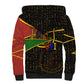 Daughters Of Isis Sherpa Hoodie Ancient Egyptian Queen Hieroglyphic Art