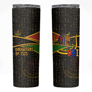 Daughters Of Isis Skinny Tumbler Ancient Egyptian Queen Hieroglyphic Art