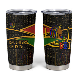 Daughters Of Isis Tumbler Cup Ancient Egyptian Queen Hieroglyphic Art