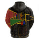 Daughters Of Isis Zip Hoodie Ancient Egyptian Queen Hieroglyphic Art