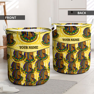 Personalized Daughters Of Isis Laundry Basket Ancient Egyptian Goddess Pharaoh