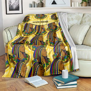 Personalized Daughters Of Isis Blanket Ancient Egyptian Goddess Pharaoh
