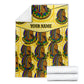 Personalized Daughters Of Isis Blanket Ancient Egyptian Goddess Pharaoh