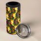 Personalized Daughters Of Isis 4 in 1 Can Cooler Tumbler Ancient Egyptian Goddess Pharaoh