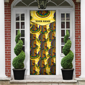 Personalized Daughters Of Isis Door Cover Ancient Egyptian Goddess Pharaoh