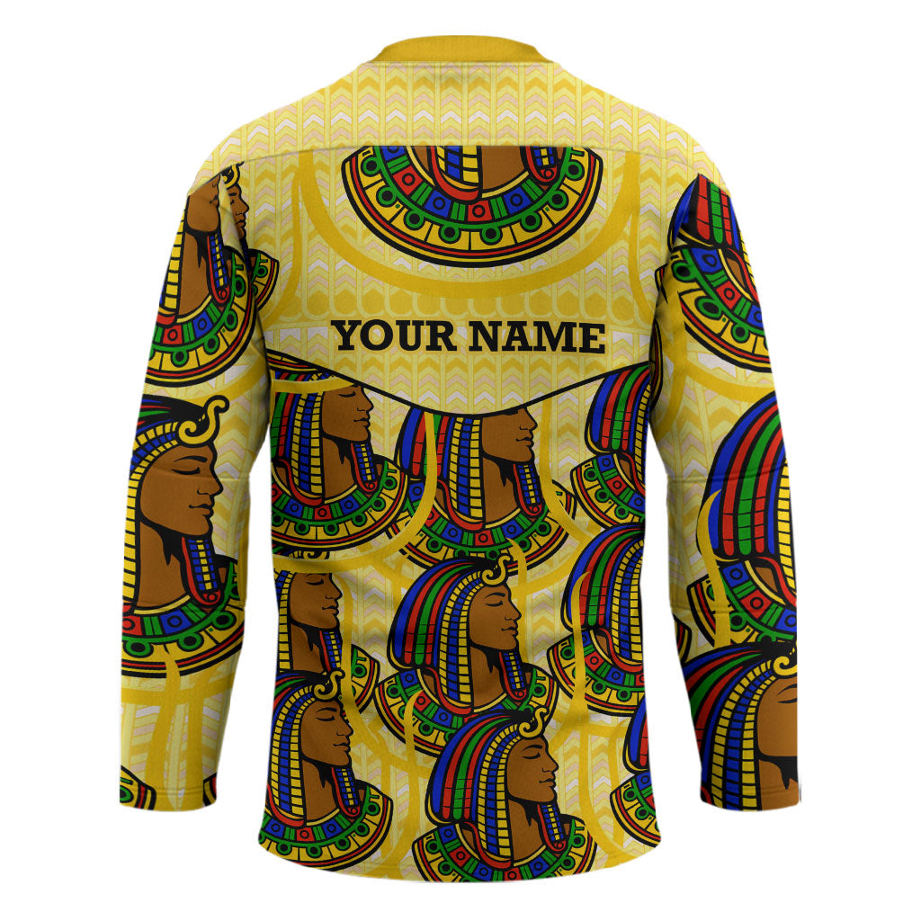 Personalized Daughters Of Isis Hockey Jersey Ancient Egyptian Goddess Pharaoh