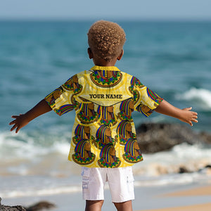 Personalized Daughters Of Isis Kid Hawaiian Shirt Ancient Egyptian Goddess Pharaoh