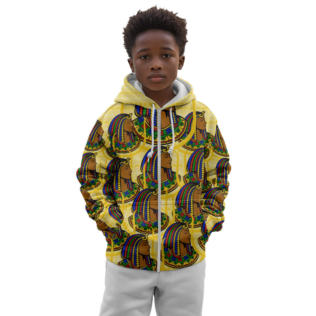 Personalized Daughters Of Isis Kid Hoodie Ancient Egyptian Goddess Pharaoh