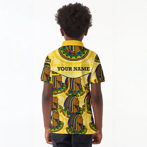 Personalized Daughters Of Isis Kid Polo Shirt Ancient Egyptian Goddess Pharaoh