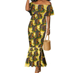 Personalized Daughters Of Isis Mermaid Dress Ancient Egyptian Goddess Pharaoh