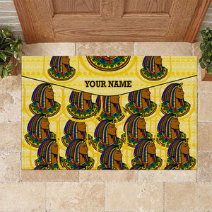 Personalized Daughters Of Isis Rubber Doormat Ancient Egyptian Goddess Pharaoh