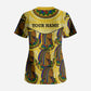 Personalized Daughters Of Isis Scrub Top Ancient Egyptian Goddess Pharaoh