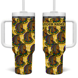 Personalized Daughters Of Isis Tumbler With Handle Ancient Egyptian Goddess Pharaoh