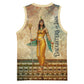 Daughters Of Isis Basketball Jersey Eye Of Horus Ancient Egyptian Goddess - Vintage Parchment Art